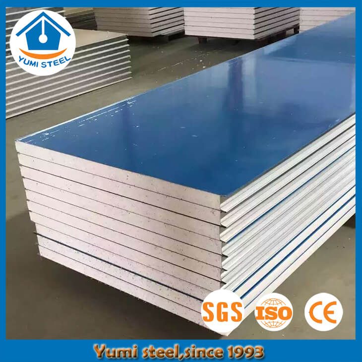 50mm EPS Insulated Steel Sandwich Wall Panels