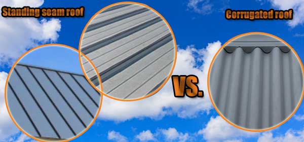 Standing Seam Metal Roof Vs Corrugated Metal Roofs Pros And Cons Sexiz Pix