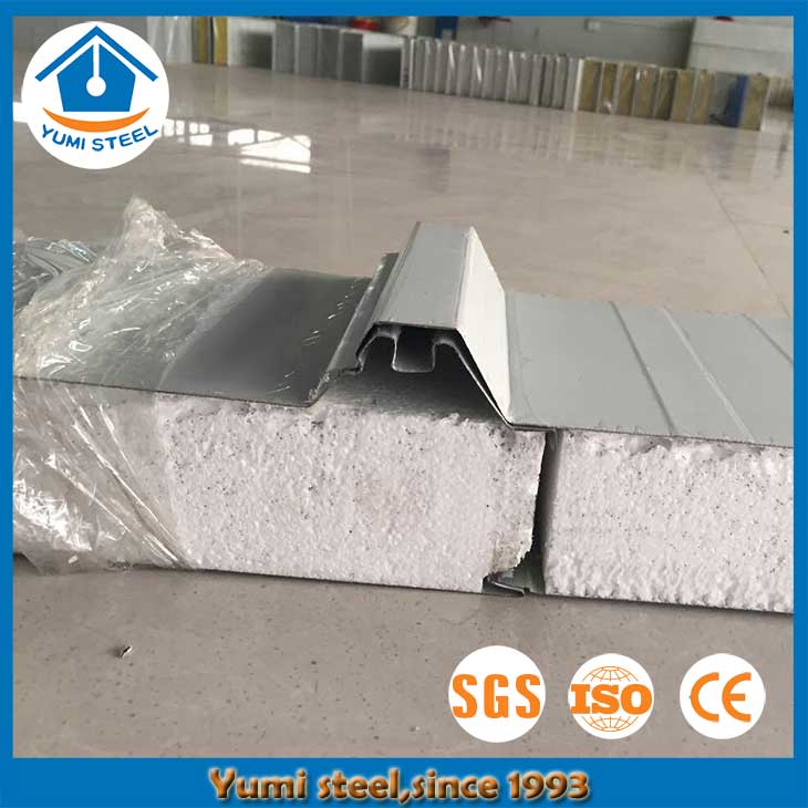 75mm Australian Standards Roof Insulation EPS Sandwich Panels for