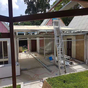 Earthquake Resistant Prefab Lightweight Houses Materials To Vaneatu