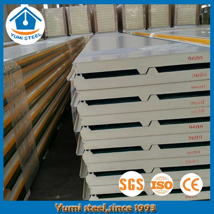 75mm Steelfaced PU Roof Sandwich Panels for Steel Buildings Buy